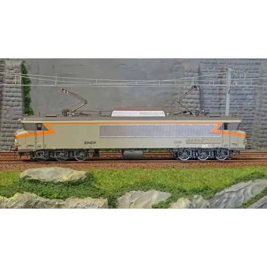 Lsm_10333-LS Models 10333 SNCF CC 6568 electric locomotive, concrete grey, orange, noodle logo, Lyon-Mouche