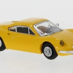 PCX 87 PCX870218 Ferrari Dino 246 GT, yellow - Sai - Sai_PCX870218