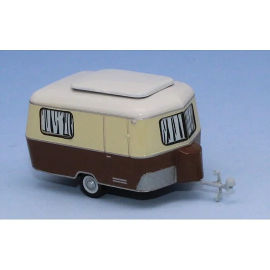 Sai_2692F-Sai 2692F Eriba family caravan, brown/ivory, rolling, F sticker
