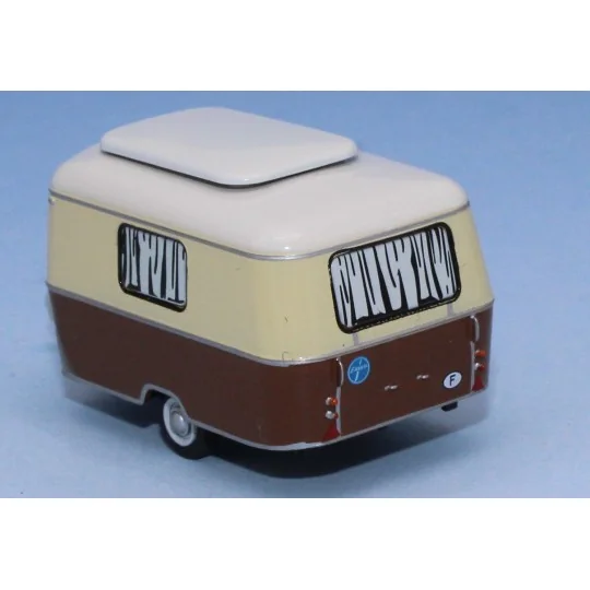 Sai_2692F-Sai 2692F Eriba family caravan, brown/ivory, rolling, F sticker