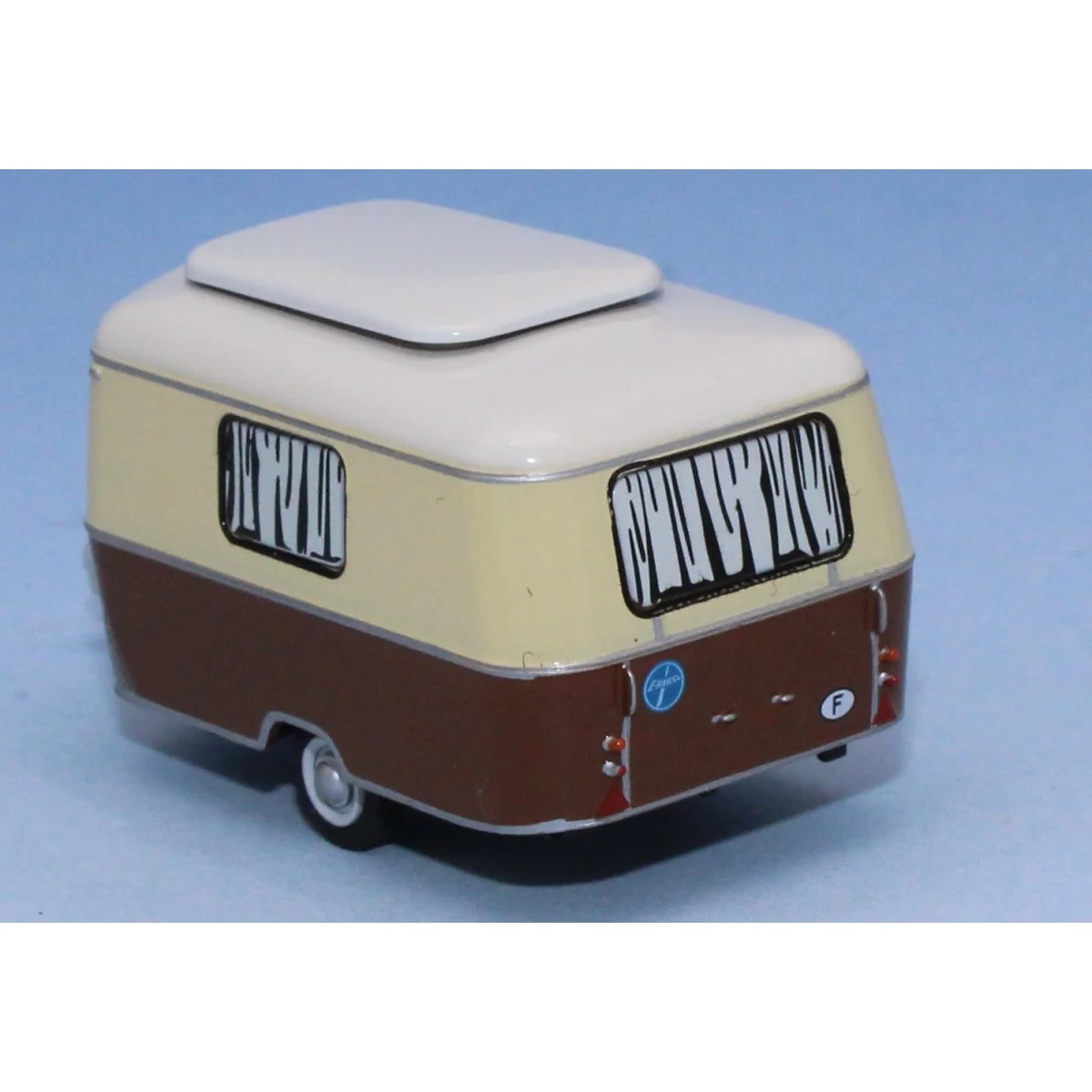 Sai 2692F Eriba family caravan, brown/ivory, rolling, F sticker - S...
