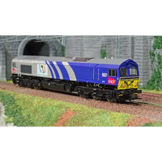Trix_22696-Trix 22696 Locomotive Diesel Class 66, SNCF, Fret Benelux, digitale sonore