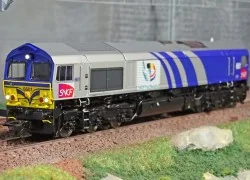 Trix 22696 Class 66 Diesel Locomotive, SNCF, Benelux Freight, digit...