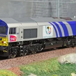 Trix 22696 Locomotive Diesel Class 66, SNCF, Fret Benelux, digitale sonore Trix Trix_22696 - 1