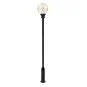 Faller_180204-Faller 180204 Eclairage, Réverbère de parc LED, lampe boule rapportée 7.1cm, avec LED