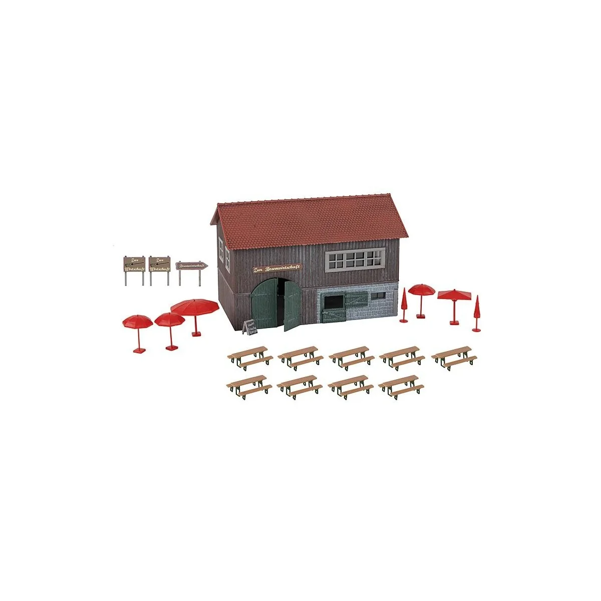 Faller 191764 Model Kit, Seasonal Winegrower's Inn - Faller_191764