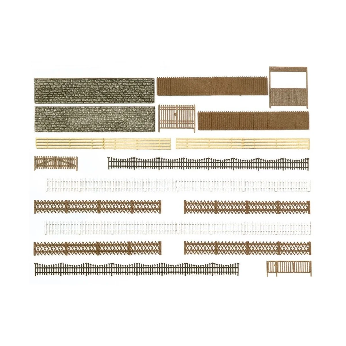 Busch 6017 Clotures, murs et portes Busch Busch_6017 - 1 Busch 6017 Clotures, murs et portes Busch Busch_6017 - 1