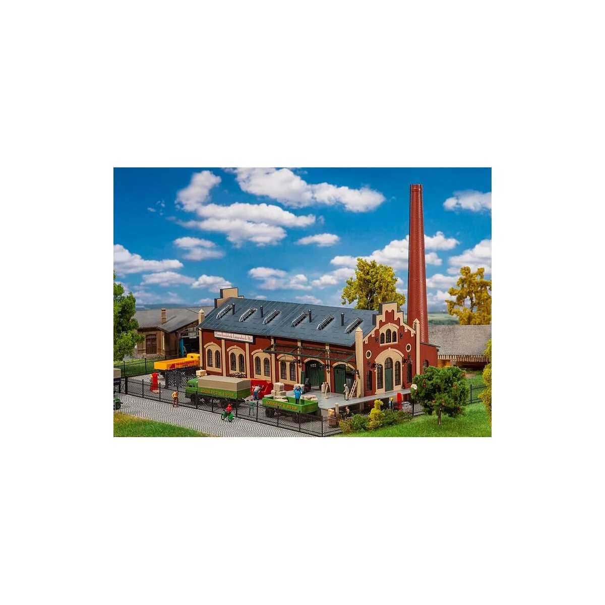 Faller 130885 Model Kit, Langenbach Porcelain Factory - Faller_130885