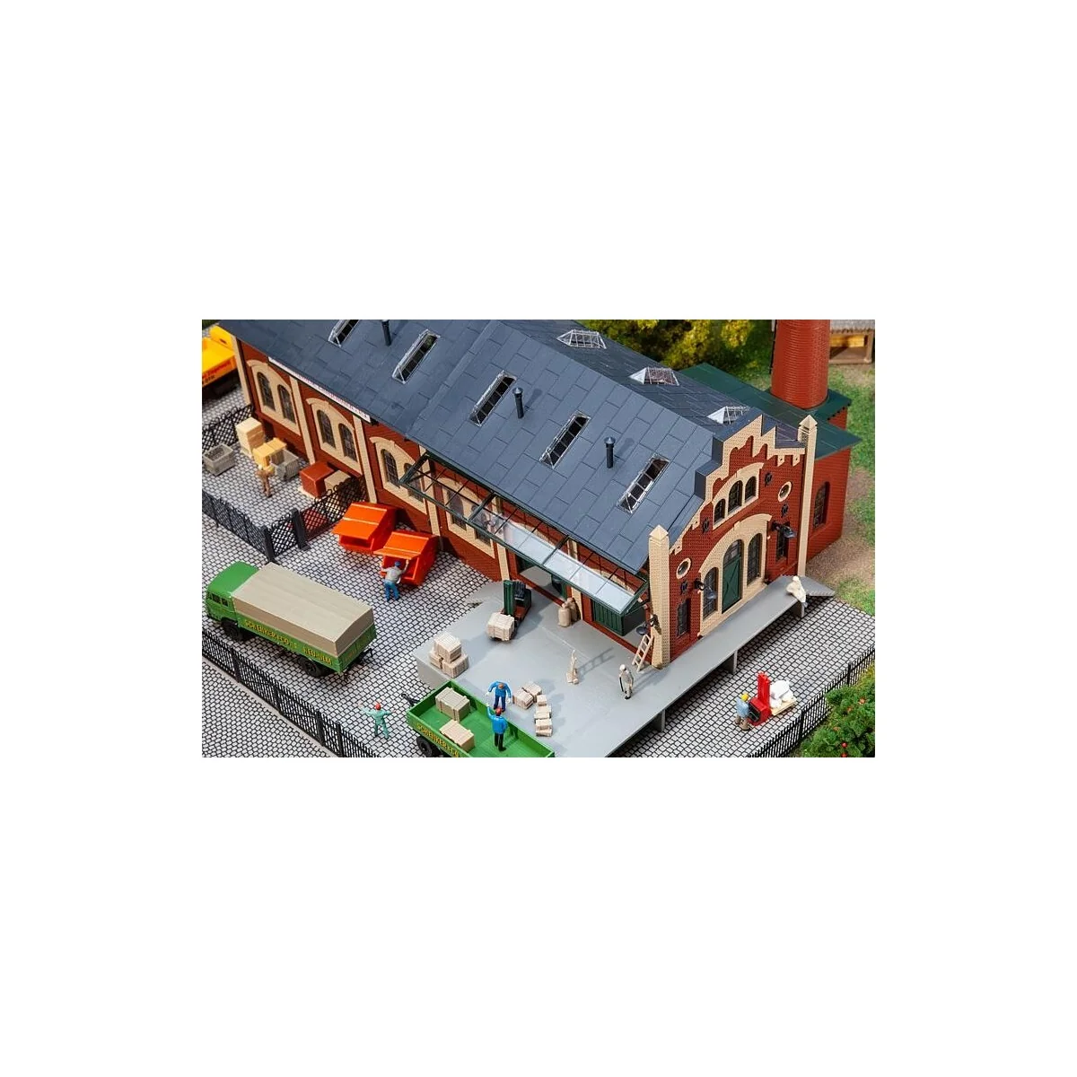 Faller 130885 Model Kit, Langenbach Porcelain Factory - Faller_130885