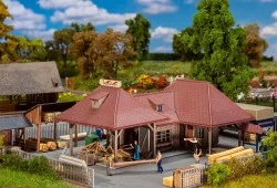 Faller 130643 Model Kit, Architect's House with Panel Roof