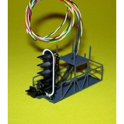 N-RVJBM-05 5-light wired platform, metal - france fournitures model...