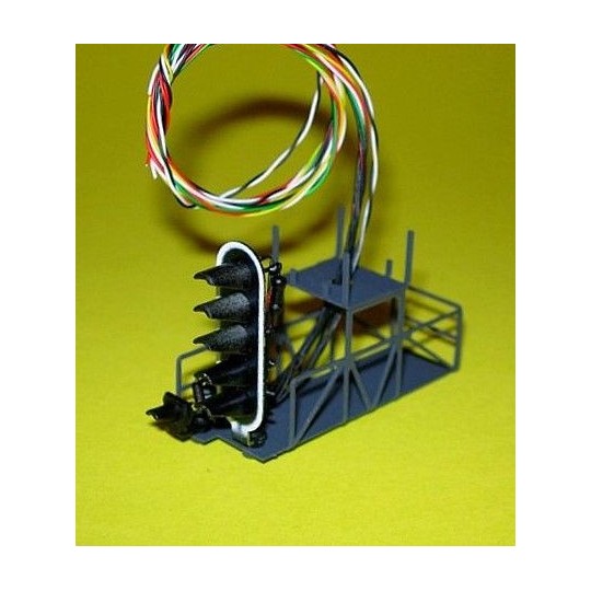 N-RVJBM-05-N-RVJBM-05 Nacelle cablée 5 feux, en métal