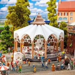 Faller 140335 Model Kit, Carousel, Coffee Cups, Wild Roses