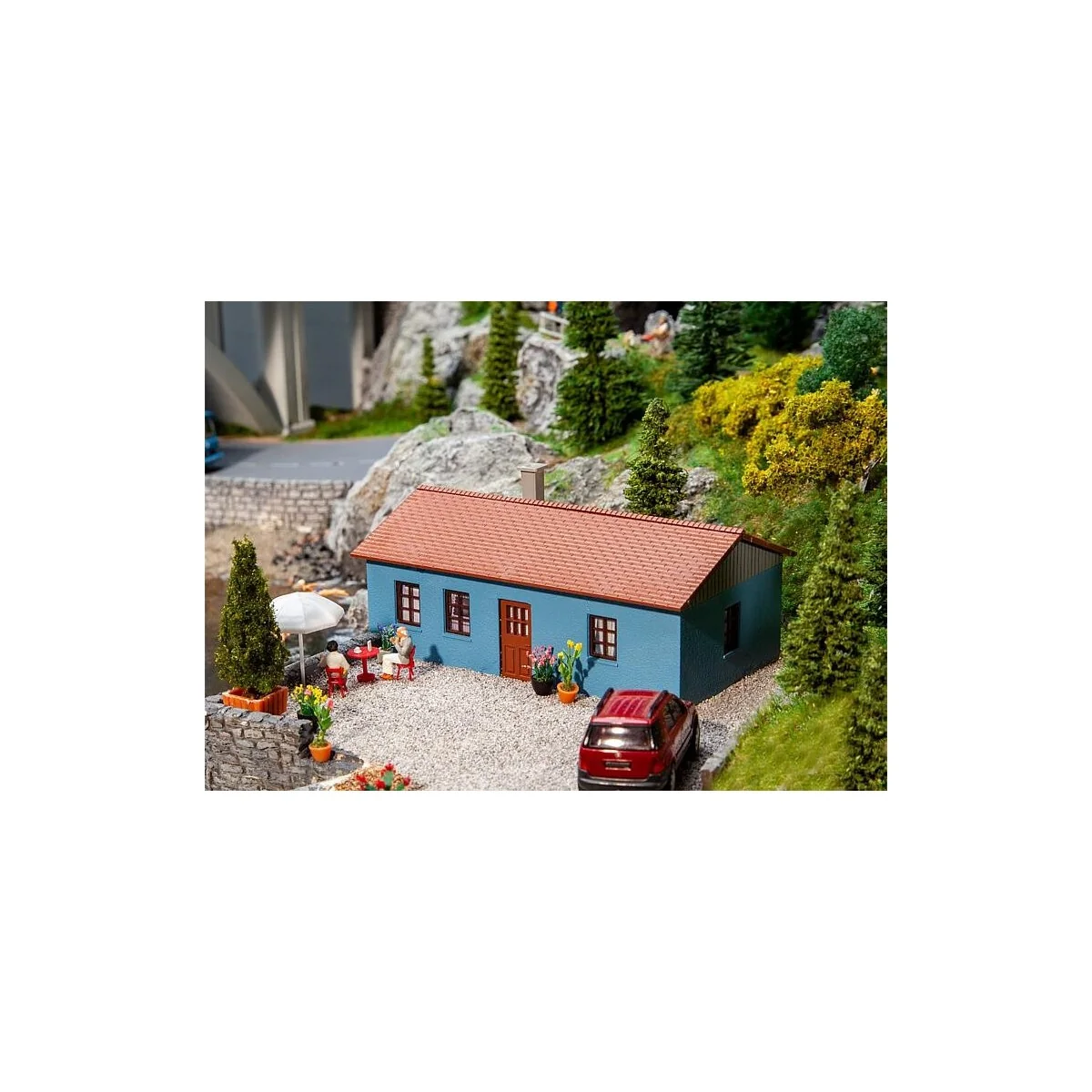 Faller 130656 Model Kit, Holiday Home - Faller_130656