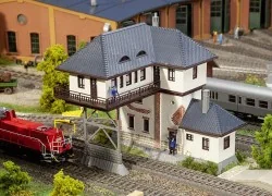 Faller 120108 Model Kit, Gantry Signal Box