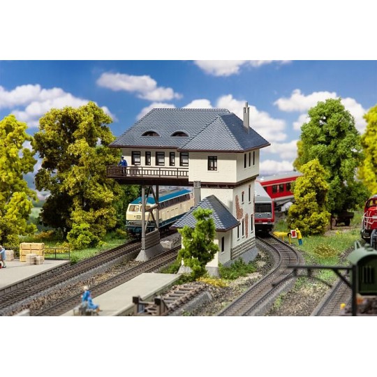 Faller_120108-Faller 120108 Maquette, Poste d’aiguillage portique