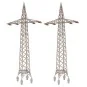 Faller 120377 Model Kit, 2 Traction Network Pylons Faller_120377-Faller 120377 Model Kit, 2 Traction Network Pylons