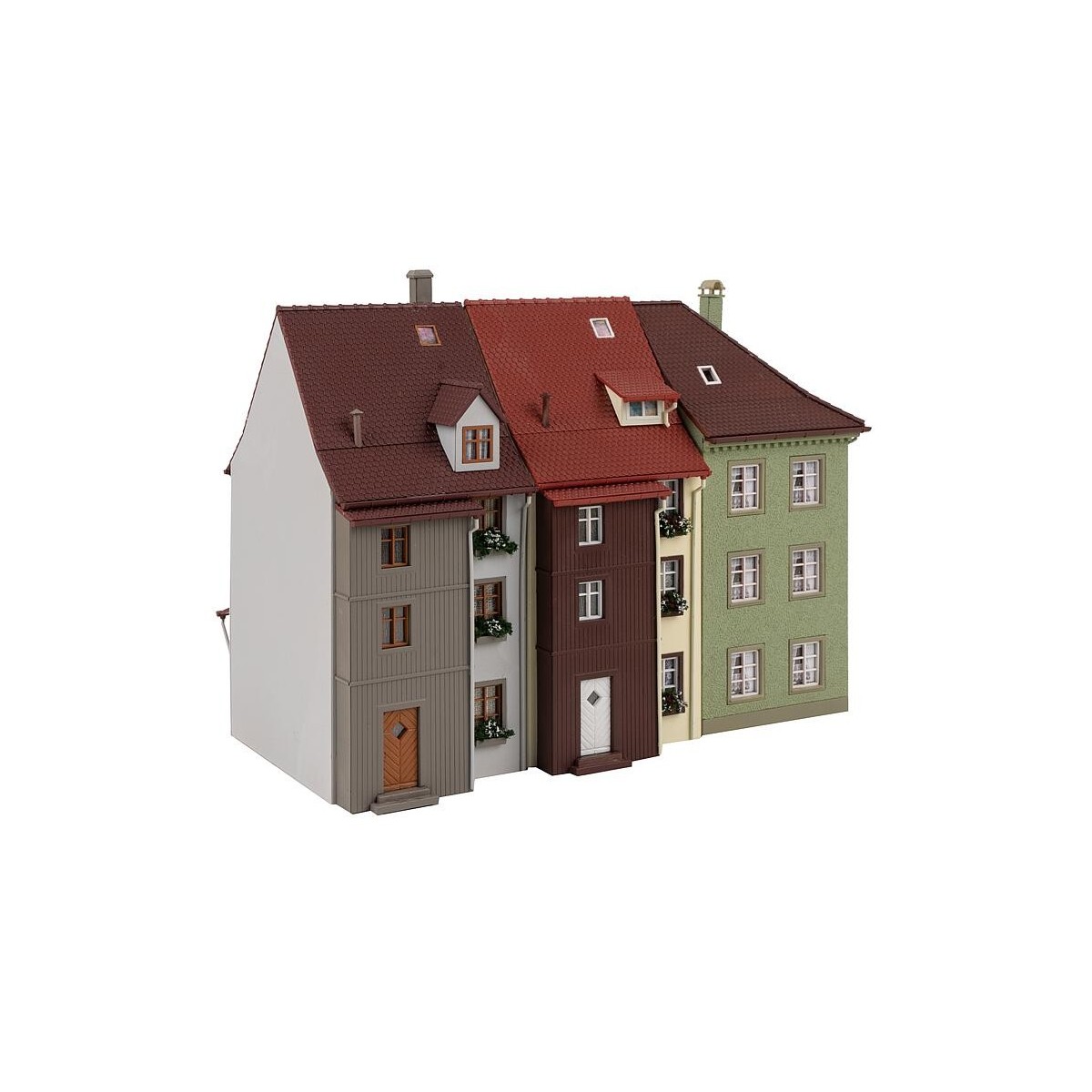 Faller 130708 Model Kit, 3 Provincial Houses - Faller_130708