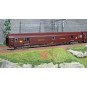 Lsm_40421-LS Models 40421 Set of 3 UIC Postal Cars, Brown PTT, PA UIC + PA UIC + Paz OCEM