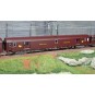 Lsm_40421-LS Models 40421 Set of 3 UIC Postal Cars, Brown PTT, PA UIC + PA UIC + Paz OCEM