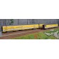Lsm_40425-LS Models 40425 Set of 3 UIC postal cars, yellow PTT, PE UIC + PE UIC + Pez OCEM