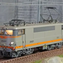 Ree Modeles MB085 Locomotive électrique BB 9263, Béton, logo nouille, bande Chamois, Paris-SO Ree Modeles MB-085 - 1