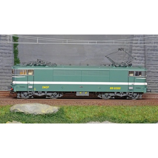 MB-086-Ree Modeles MB086 BB 9285 Electric Locomotive, Green, Paris-SO