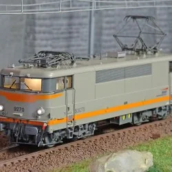 Ree Modeles MB087.S Locomotive électrique BB 9270, Béton, logo casquette, Dijon-Perrigny, sonore, panthos motorisés Ree Modeles 