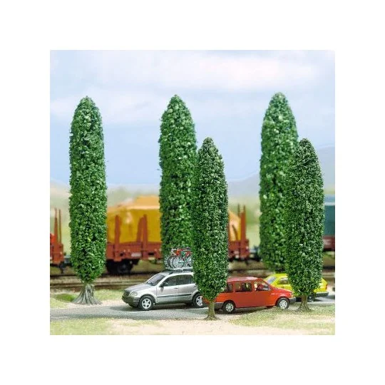 Busch_6228-Busch 6228 Arbres, cyprès x5