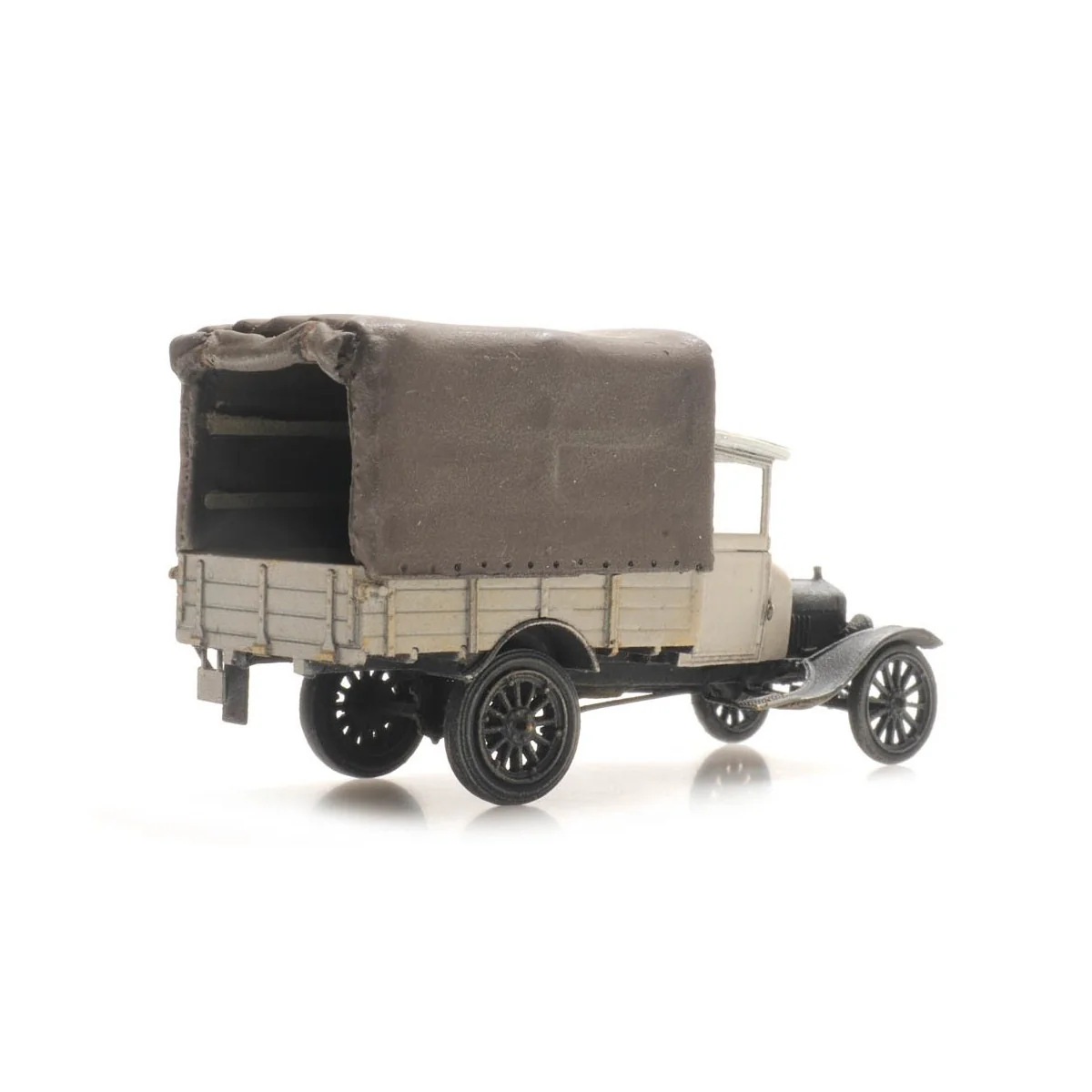 Artitec 387.470 Ford TT Grey Tarpaulin Truck - Arti_387.470