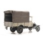 Arti_387.470-Artitec 387.470 Ford TT Grey Tarpaulin Truck
