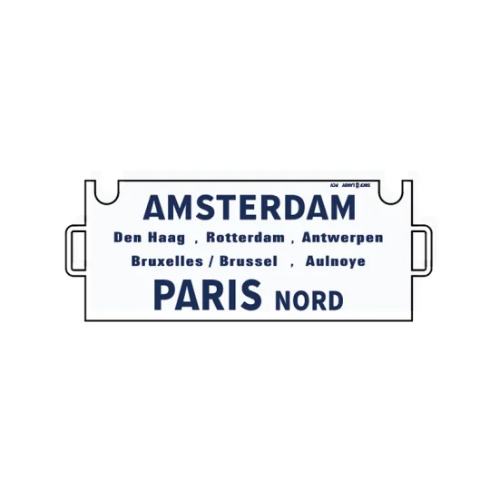 MW_1907-Models Word 1907 Set de 8 Voitures Paris-Amsterdam, WR / I6 / Bm, DB - SNCB