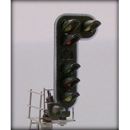 C-RVJ-06 Cible cablée 6 feux, en métal et résine france fournitures modelisme C-RVJ-06 - 1