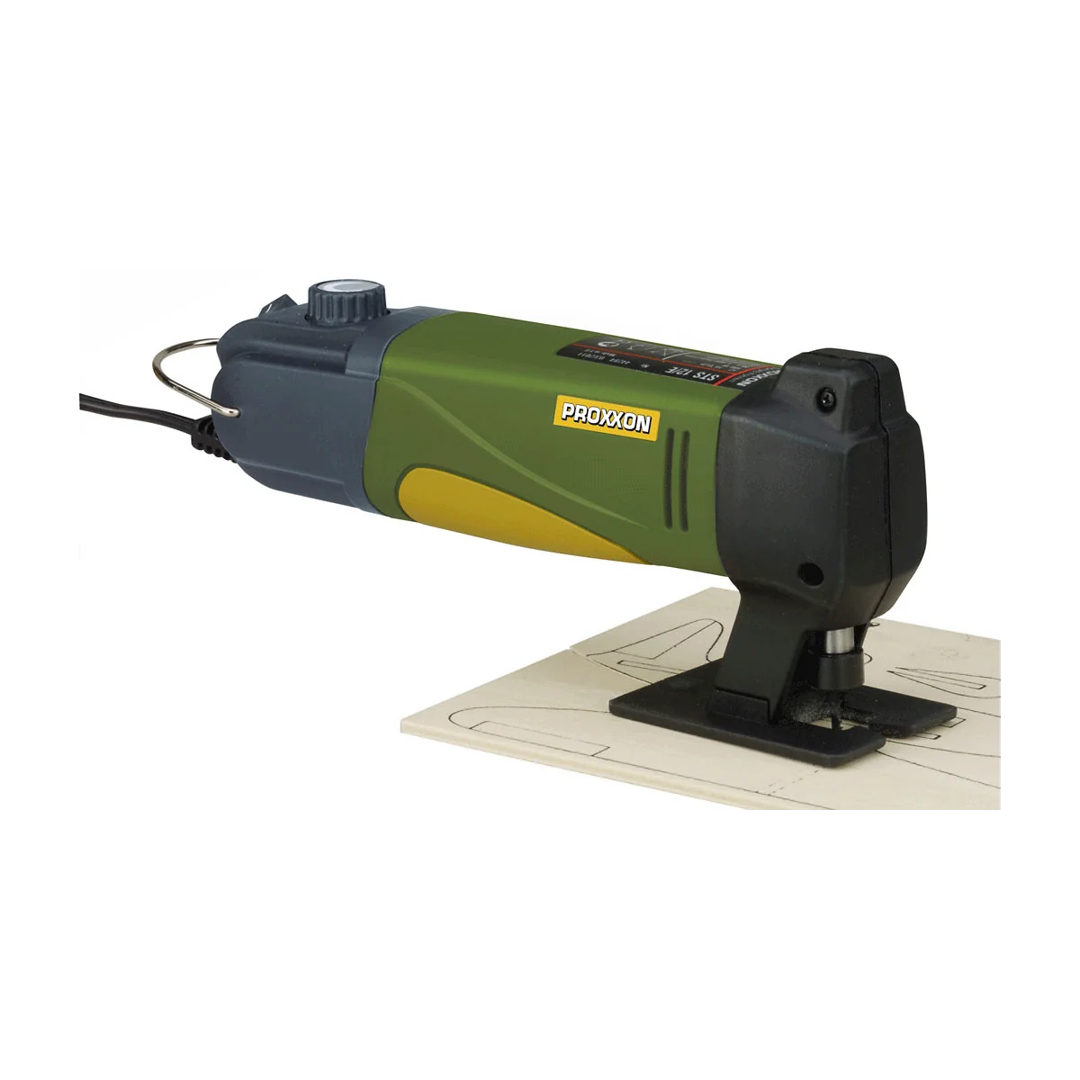 STS 12/E - 12V 100W 2A Jigsaw with Speed Control and 2 Proxxon Blades