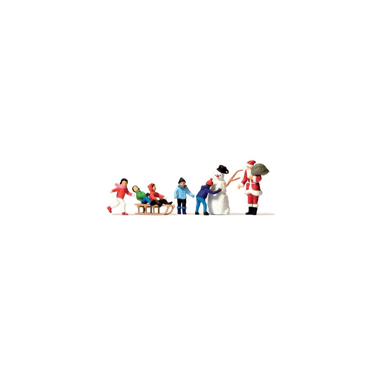 Preiser 10626 Figures, Santa Claus, Children and Snowman - Preiser ... Preiser 10626 Figures, Santa Claus, Children and Snowman - Preiser ...