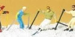 Preiser 10313 Characters, ski descent - Preiser - PREISER_10313
