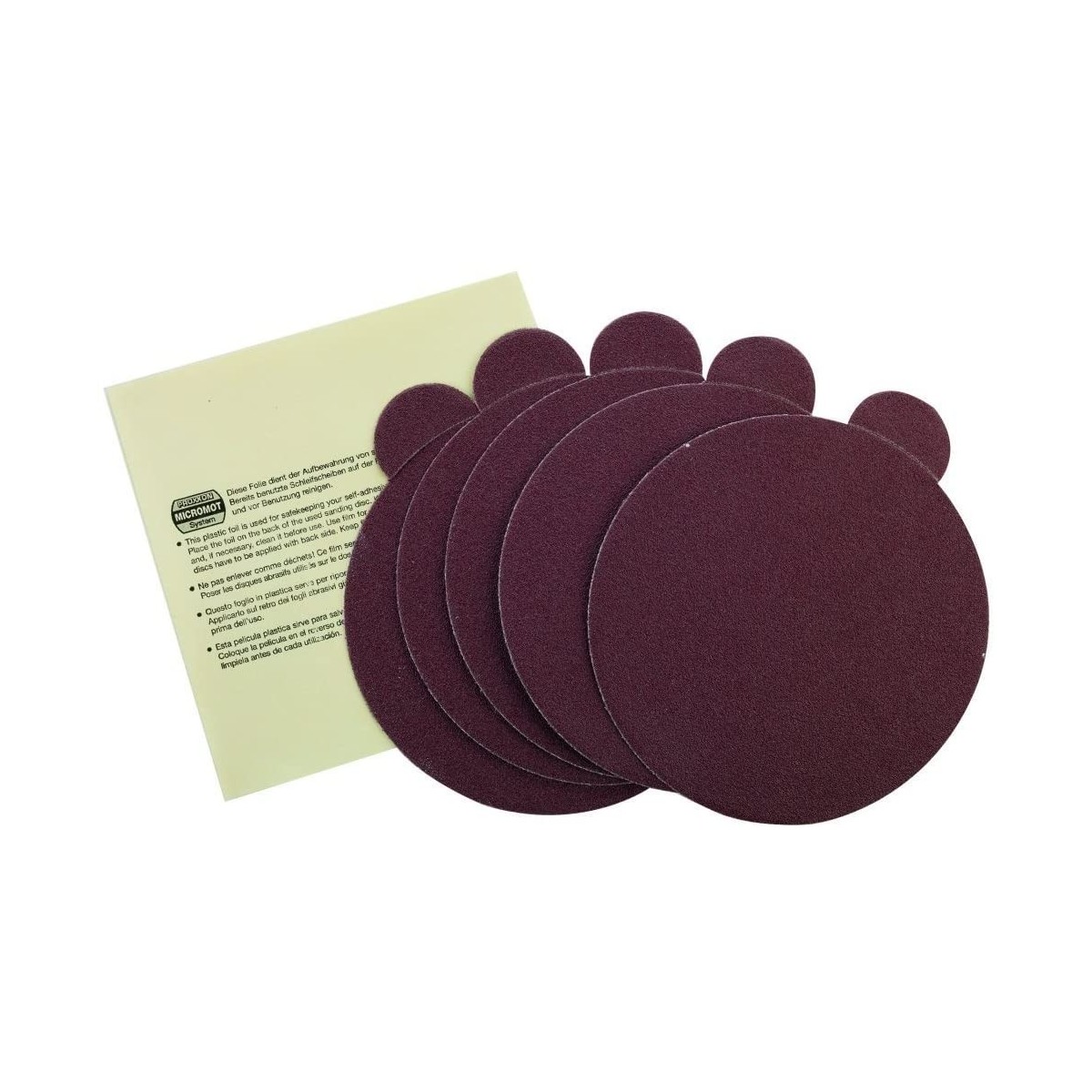 Sanding discs TG 125/E Proxxon - Grain 150 (x5 - 1) - PRX-28162