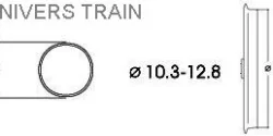 Roco 40069 Traction Tires for Locomotives x 10 - Roco - Roco_40069