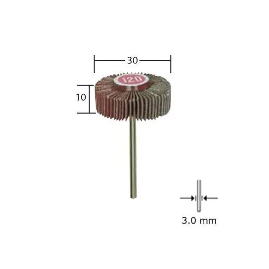 PRX-28985-Meule à lamelles en grain normal, 30x10mm Proxxon - PRX-28985