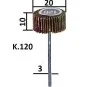 PRX-28984-Meule à lamelles en grain normal, 20x10mm Proxxon - PRX-28984