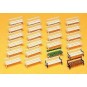 Preiser_17200-Preiser 17200 Park Benches, Kit 24 pieces Ho