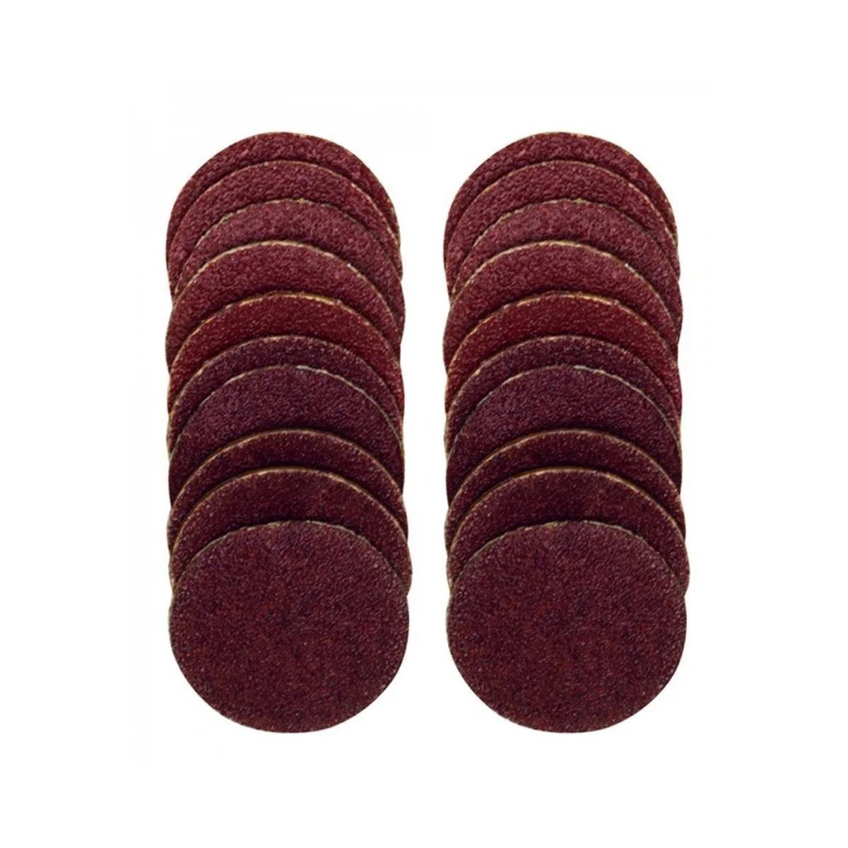 Proxxon 18mm abrasive discs, 120 and 150 grit (x20)