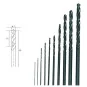 PRX-28874-HSS drill bits, 10 pieces, 0.3 to 3.2 mm, Proxxon - PRX-28874