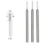 PRX-28852-Proxxon HSS steel drill bits, Ø 0.8 mm, 3 pieces - PRX-28852