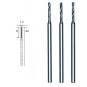 PRX-28856-Proxxon HSS steel drill bits, Ø 1.2 mm, 3 pieces