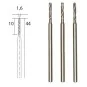 Forets HSS en acier, Ø 1.6 mm, 3 pièces Proxxon Proxxon PRX-28858 - 1 PRX-28858-Forets HSS en acier, Ø 1.6 mm, 3 pièces Proxxon - PRX-28858