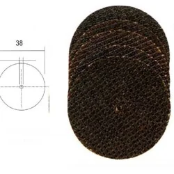 38mm (x5) aluminum oxide reinforced cutting discs + Proxxon stand -...