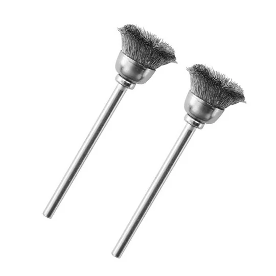 PRX-28953-Brosses pinceaux rond en acier Ø 13 mm (x2) Proxxon