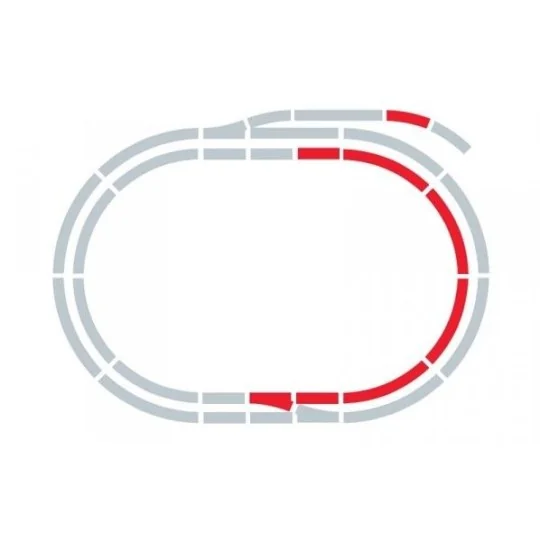 Jouef R 8223 Track Extension Set C - R8223 R8223-Jouef R 8223 Track Extension Set C - R8223