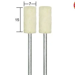 Polissoir en feutre cylindrique, 15x7mm, 2 pièces Proxxon Proxxon PRX-28802 - 1